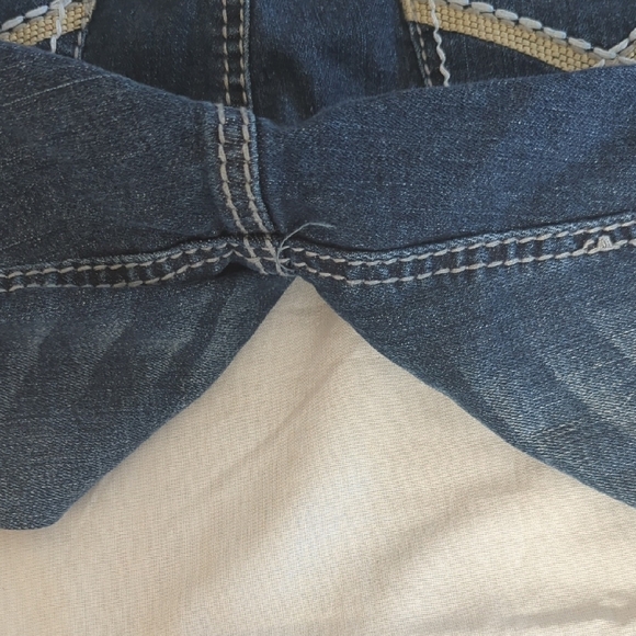 Zana Di Blue High Waist Denim Shorts Relaxed Fit - Picture 5 of 9